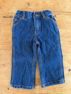 Carhartt Kids Blue Denim Relaxed Fit Jeans